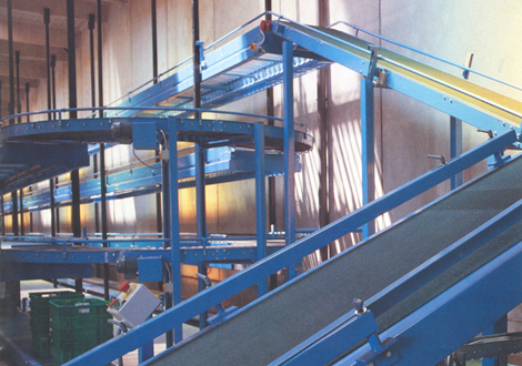 Belt conveyor system