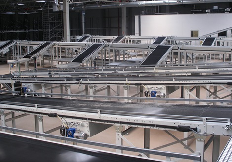 Belt conveyors Q76 Distribution center