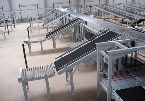 Conveyors Belt conveyors Q70 Q76 Distribution center