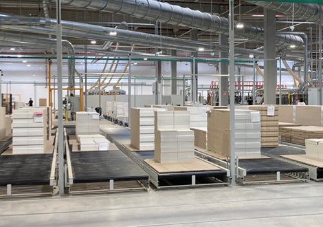Rullebaner til tung transport plukkesystem