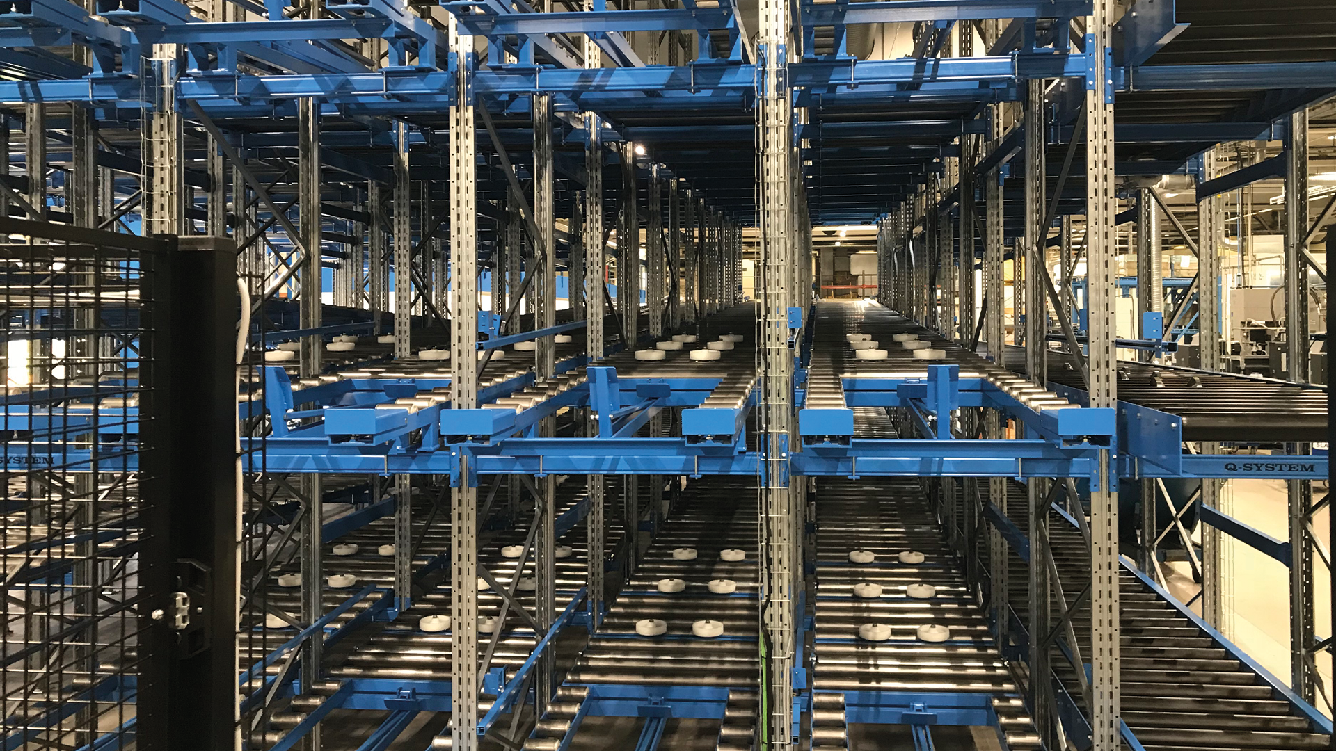 Palletransport lager