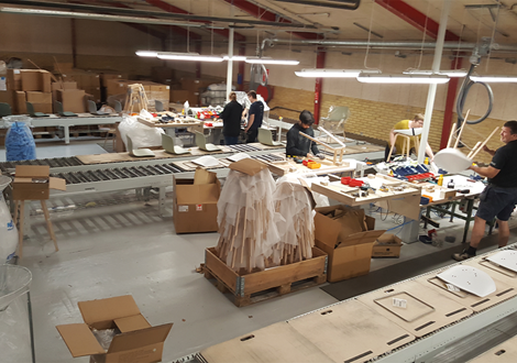 Hay Assembly line Q70