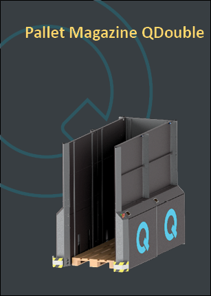 QDouble Pallet magazine
