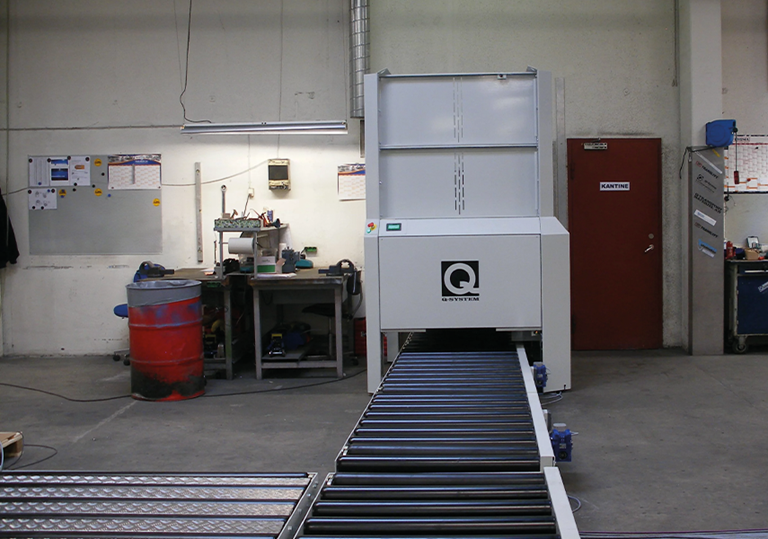 Standard in-line pallet magazine 