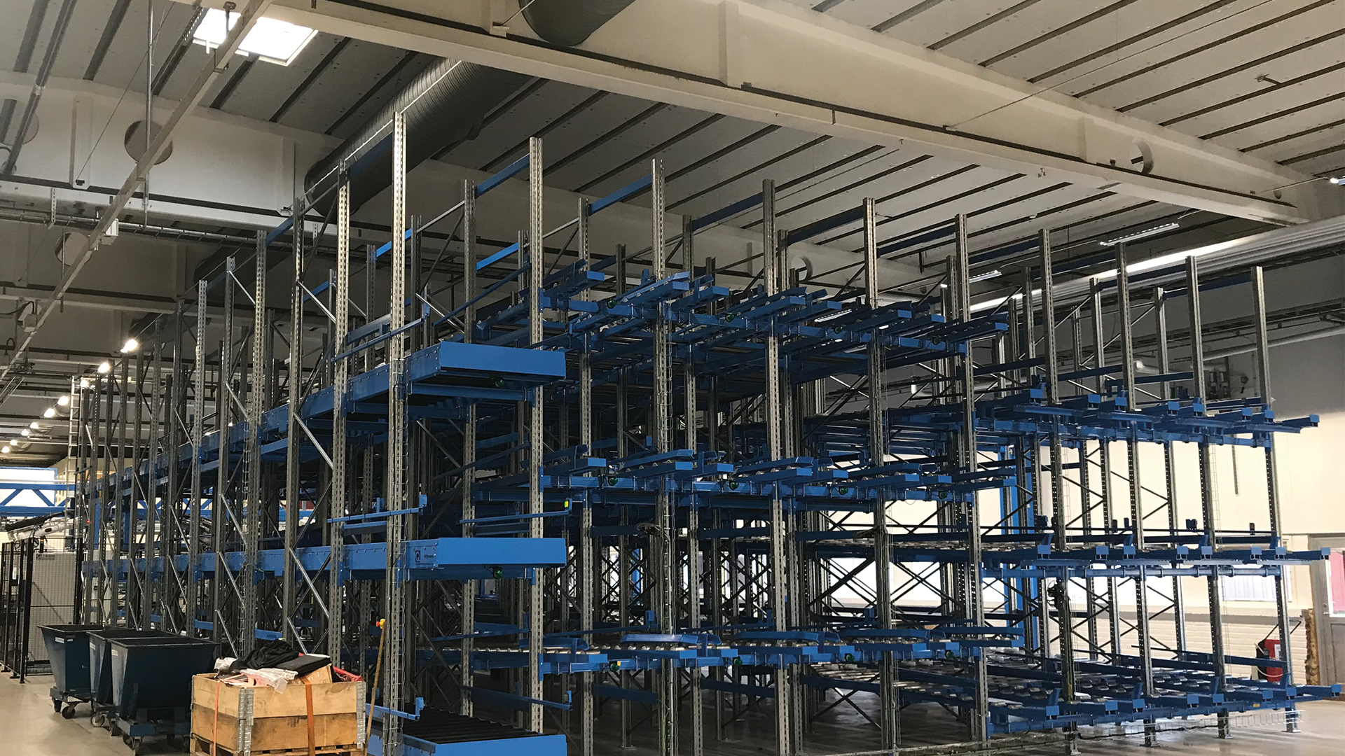 Conveyor storage solutions
